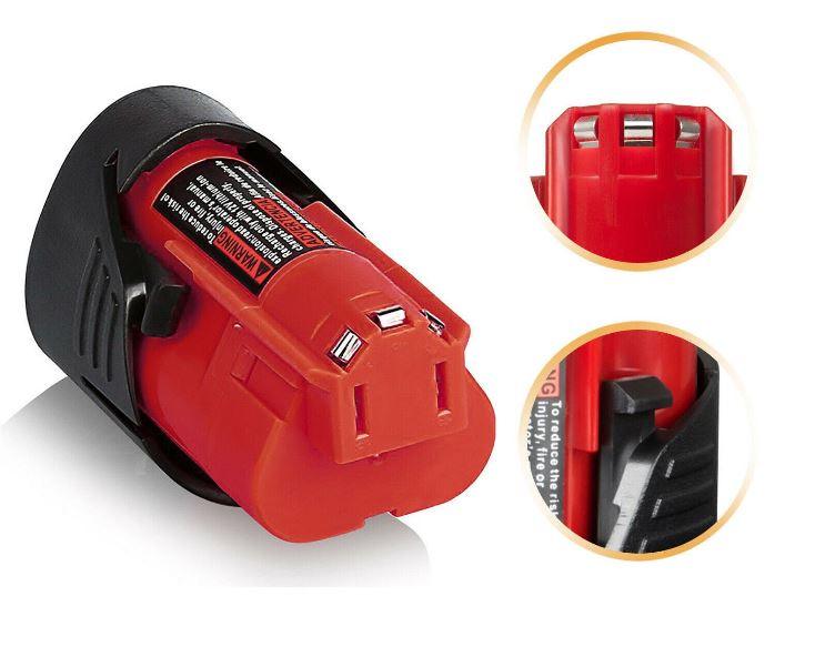 Milwaukee 12v 3ah online battery