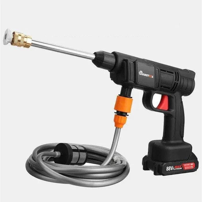 88V Portable Cordless Car Pressure Washer High Pressure Water Spray Gun Jet  Gun