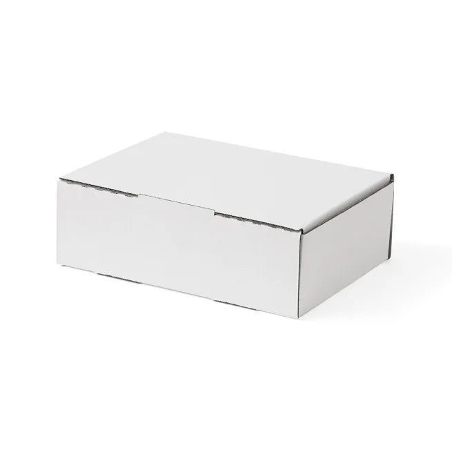 100 Pack A4 Die-cut White Mailing Box 310 x 230 x 105mm - Office Catch