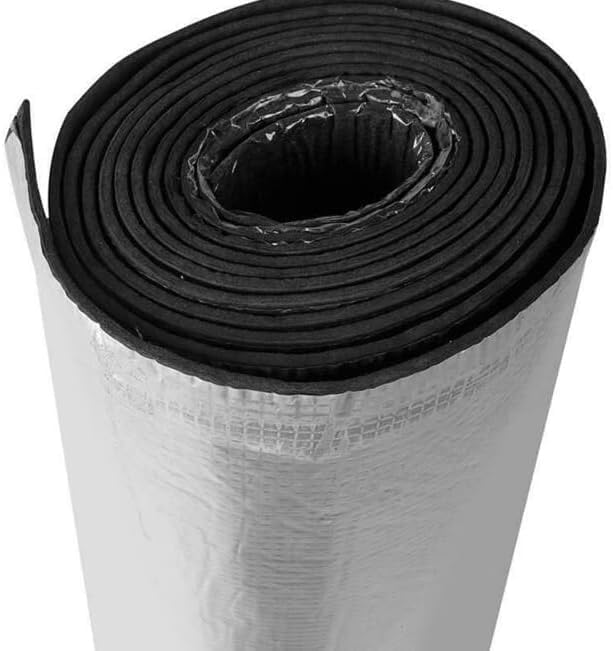 1Mx5M Sound Deadener Roller Car Insulation Mat Heat Shield Noise Adhesive Foam - Office Catch