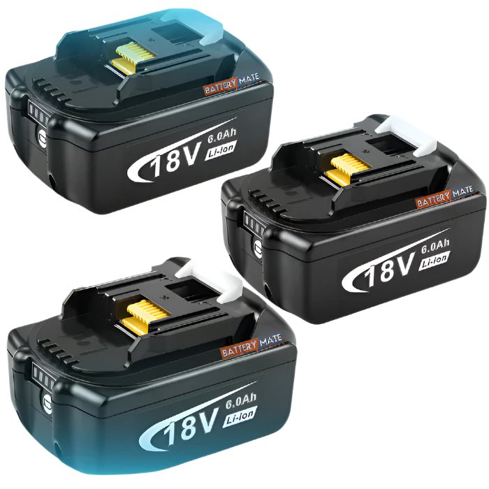 [3 Pack] 18V Makita Battery Replacement | BL1830 BL1850 6000mAh Li - ion Battery - Office Catch