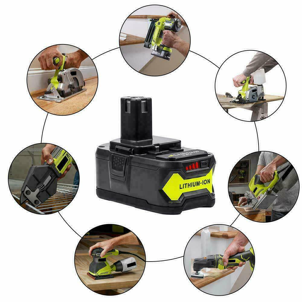 [4 Pack] 6ah Ryobi One+ Plus Compatible 18V Batteries - Office Catch