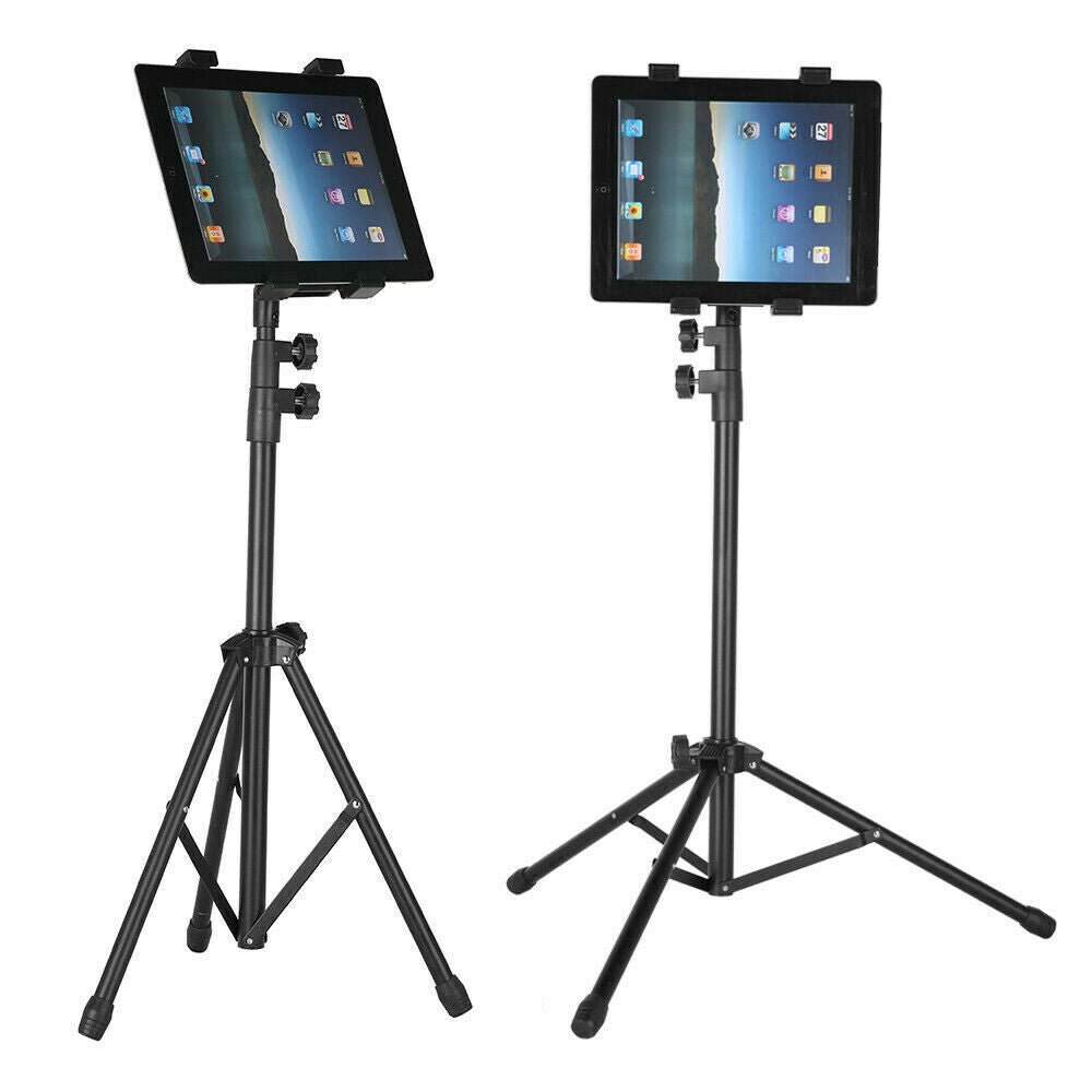 Adjustable Tablet Floor Stand Tripod Holder For Bed iPad iPhone for iPad 7 - 12" Tablets - Office Catch