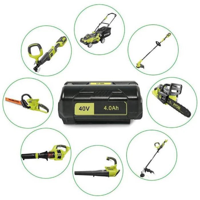 [Battery + Charger Combo] 40V & 36V Replacement Battery + Charger for Ryobi Cordless Power Tools - Office Catch