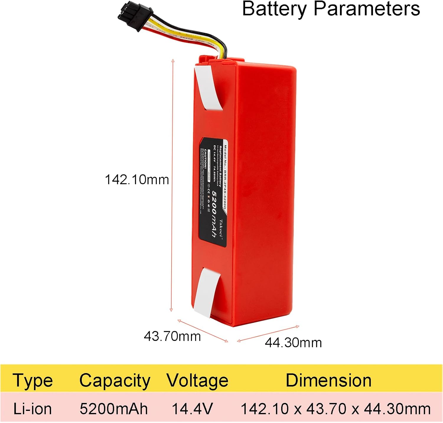 Battery for Roborock S8, S7, S6, S5, Q Revo, Mi Series - Office Catch