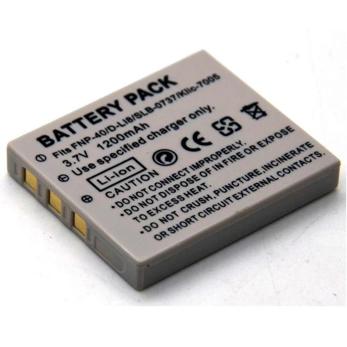 Battery Mate Battery for NP - 40 NP40 for Fuji FinePix Z5fd F480 F470 F460 F810 F650 J50 V10 Z5 - Battery Mate Battery for NP - 40 NP40 for Fuji FinePix Z5fd F480 F470 F460 F810 F650 J50 V10 Z5 - Office Catch