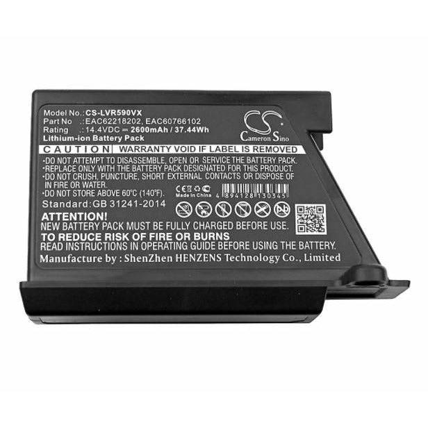 Compatible LG Robot Vacuum Battery Part EAC62218202 Models VR5902, VR5906, VR6170, VR6270 - Office Catch