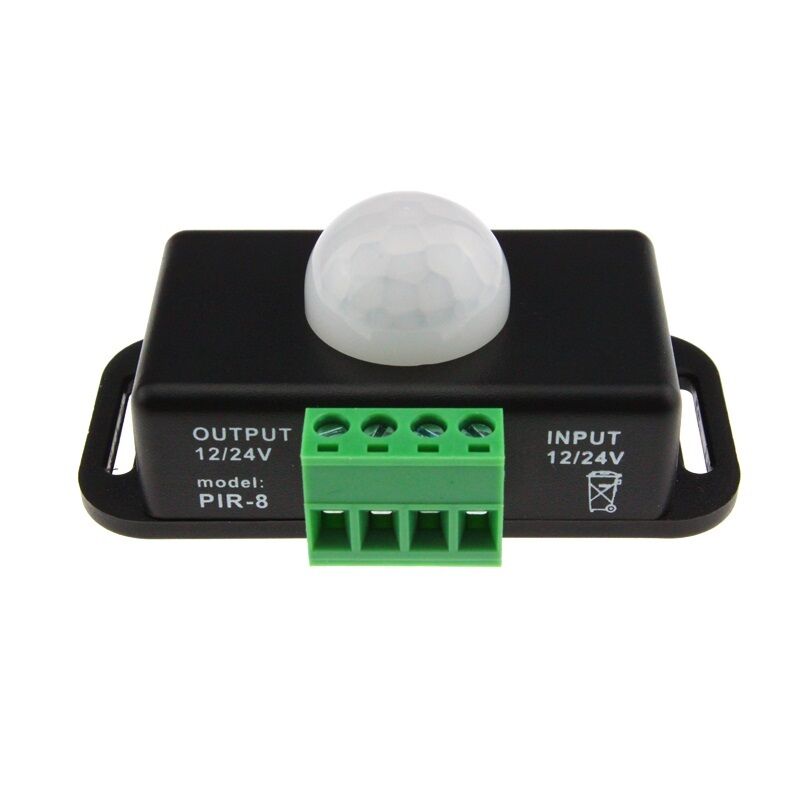 DC 12V - 24V 8A Automatic Infrared PIR Motion Sensor Timer Switch For LED light - Office Catch