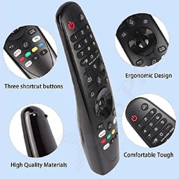 emote Control For BAUHN Smart OLED TV Models ATV58UHDW - 0421 ATV60UHDW - 1121 - Office Catch