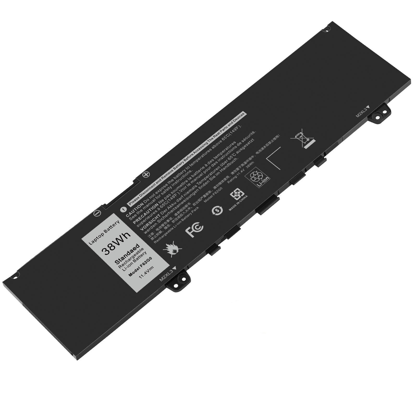 F62G0 Laptop Battery for Inspiron 13 5370 7370 7373 7380 7386 Vostro 5370 Replacement Battery - Office Catch