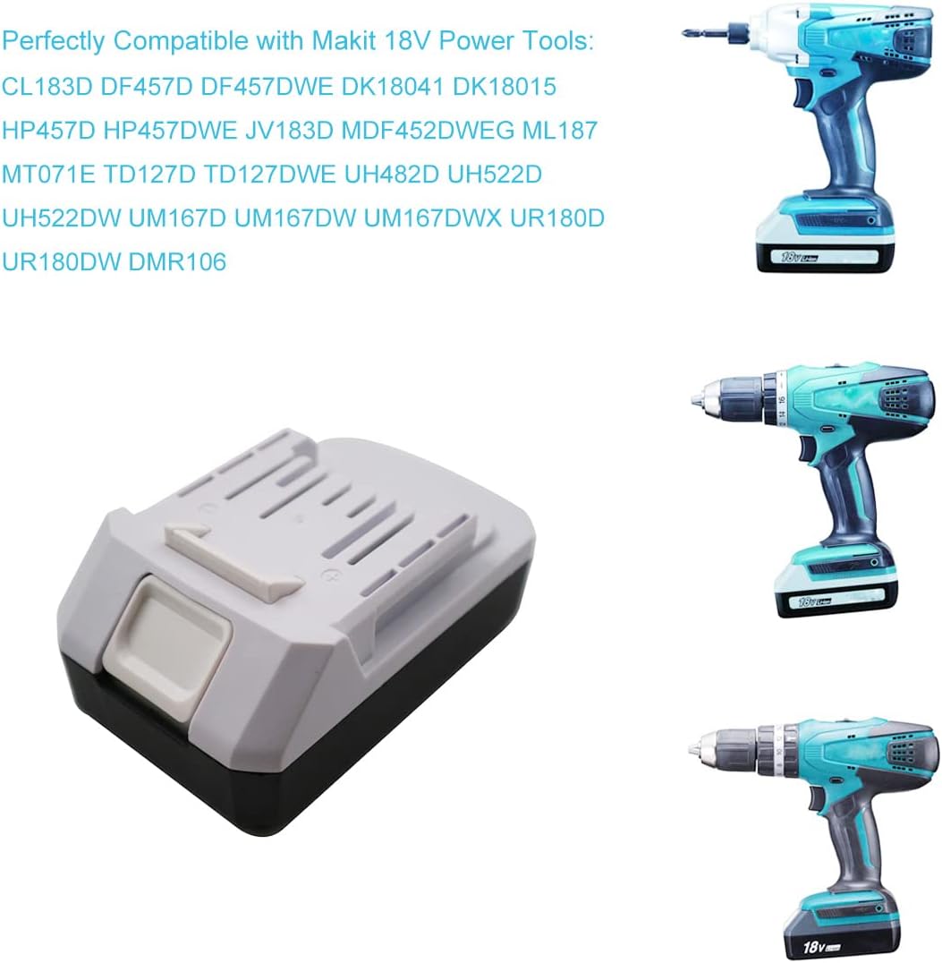 For Makita 18V BL1813G Battery 4.0Ah Li - on BL1840G BL1811G BL1815G 195608 - 4 - Office Catch