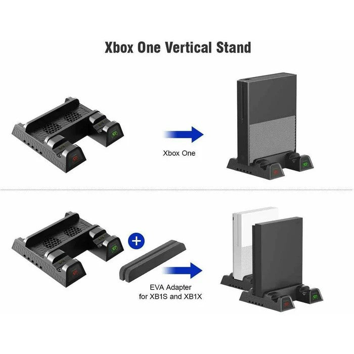 For XBox One Series X/S Controller USB Charger Station Dock+Rechargeable Battery - Office Catch