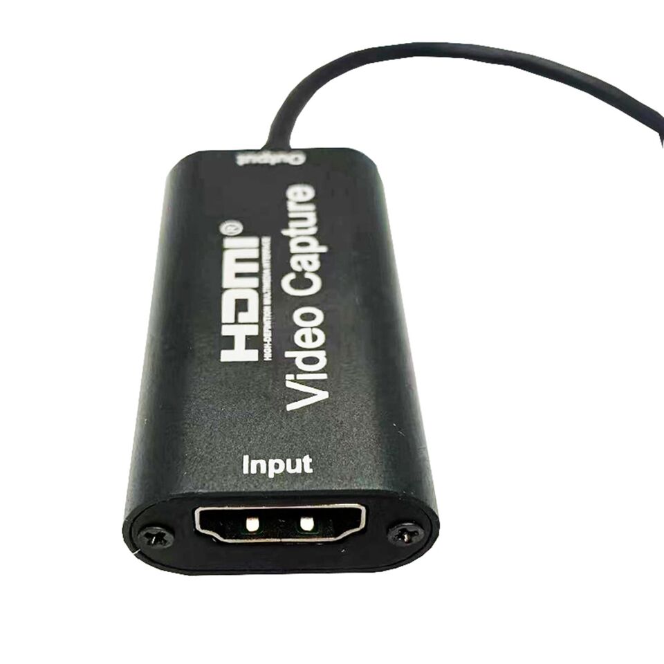 HD HDMI To USB Video Capture- Card USB2.0 Computer Game Live Recording Cable - Office Catch