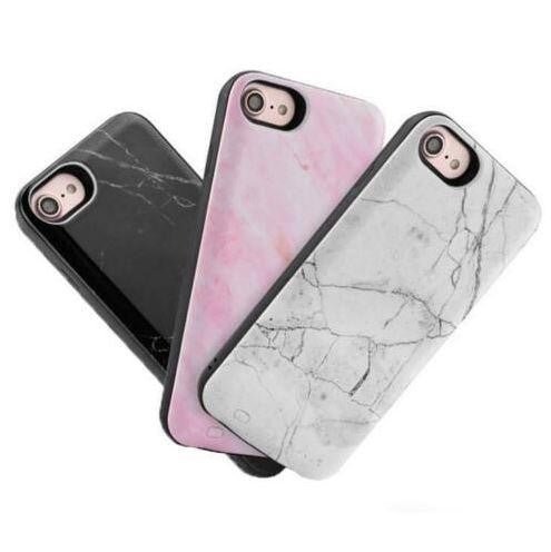 Marble Black For iPhone 11 ProMax Battery Power Phone Case - Office Catch