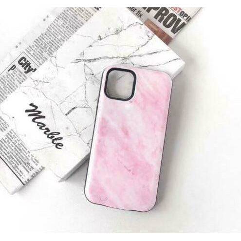 Marble Pink For iPhone 11 Pro Battery Power Phone Case - Office Catch