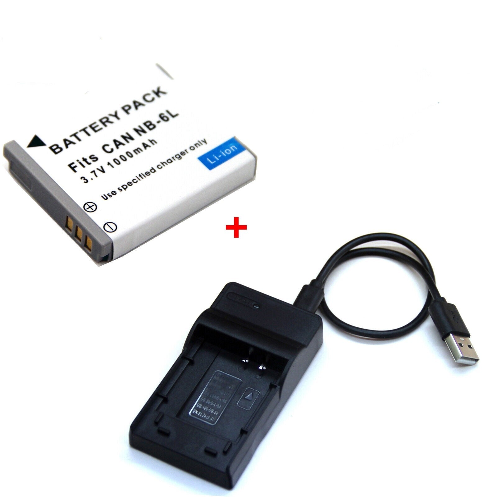 NB-6L Battery + Charger for Canon PowerShot SX530 HS SX540 HS SX610 HS SX710HS - Office Catch