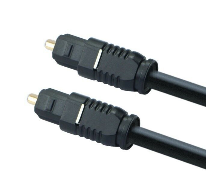 Premium Optical Fibre Digital Audio Cable Lead Cord 2M - Office Catch