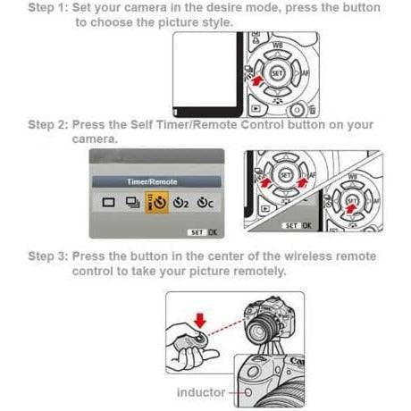 RC - 6 IR Remote Control for 5D Mark II T2i T3i 5D 7D 60D 70D - Office Catch