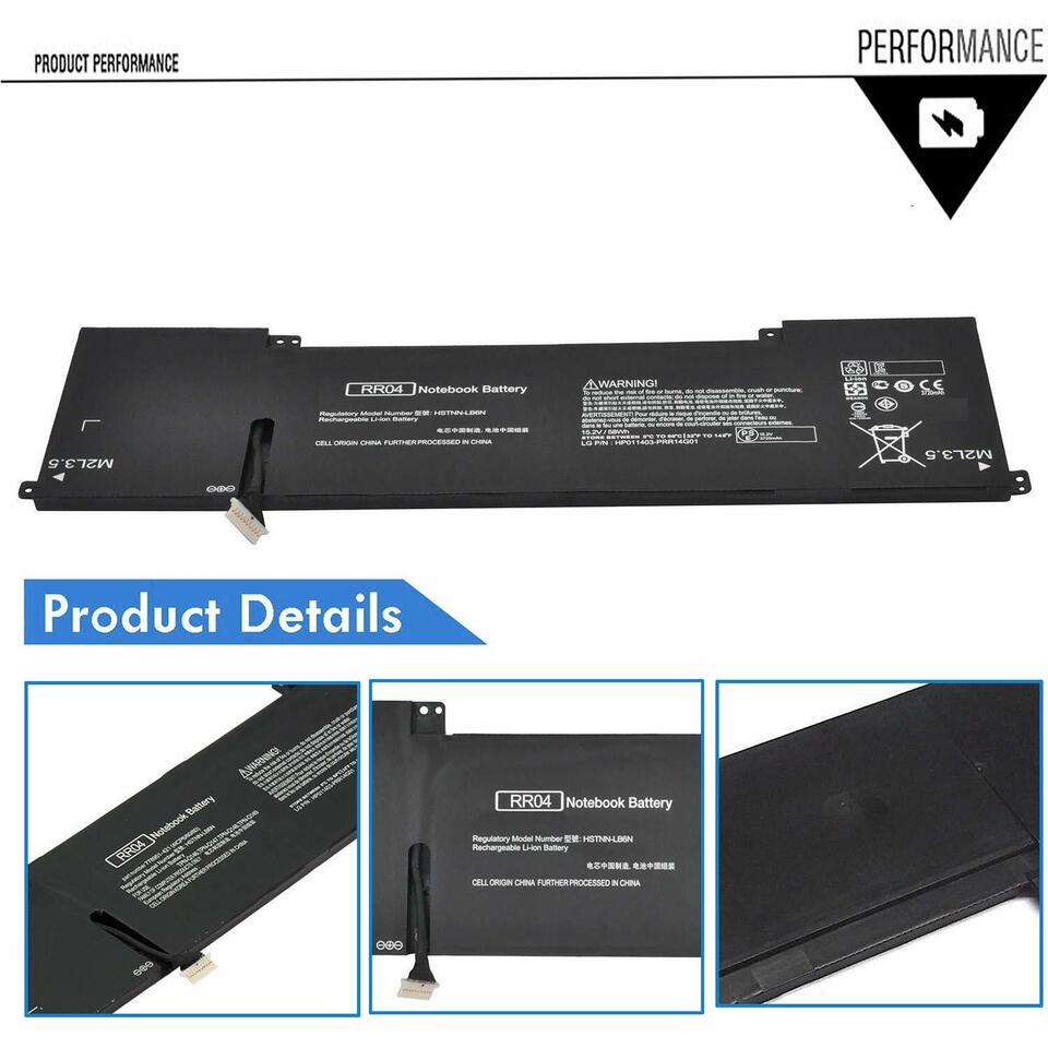 RR04XL RR04 Battery HP Omen 15-5000 15-5014TX 15-5016TX 15-5209TX 778951-421 - Office Catch