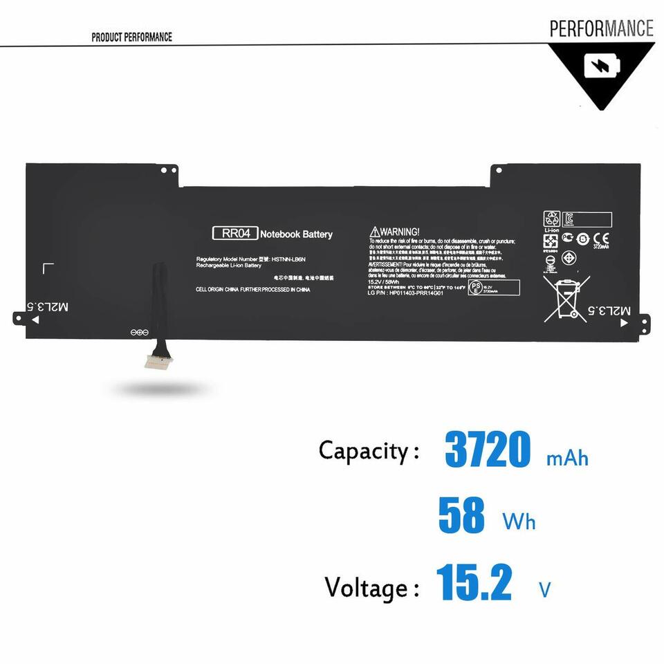 RR04XL RR04 Battery HP Omen 15-5000 15-5014TX 15-5016TX 15-5209TX 778951-421 - Office Catch