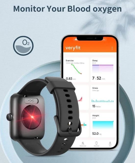 Waterproof Smart Watch Bluetooth Call Heart Rate Fitness Tracker For Android iOS - Office Catch