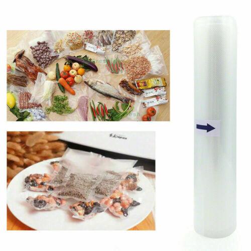 10 Rolls Vacuum Food Sealer Saver Bag Seal Storage Commercial Heat Grade 6MX28cm - Office Catch