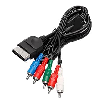 1080p Component HD TV RCA AV Video Cable HDTV for Original Xbox Console - Office Catch