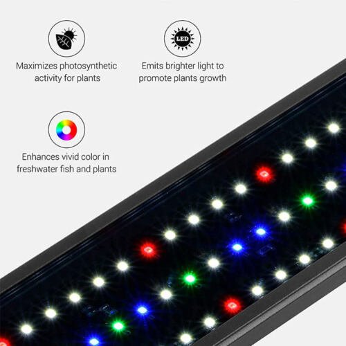 120cm LED Aquarium Full Spectrum Tank Lamp - Office Catch