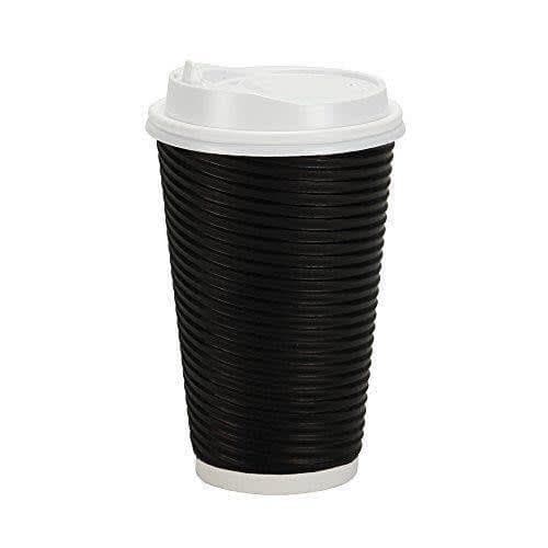 12oz (Medium) 1000pcs Triple Wall Coffee Cups Disposable Bulk Takeaway - Office Catch