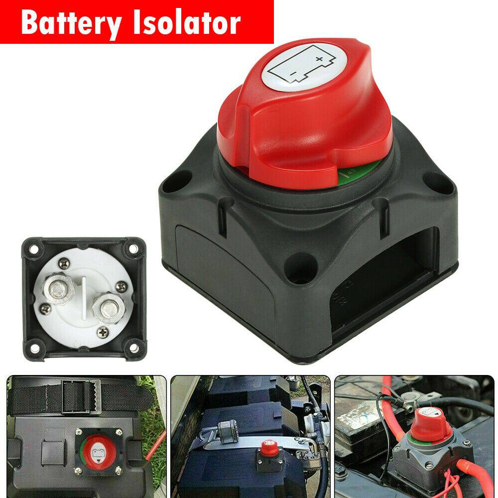 12V/24V/48V Battery Master Disconnect Switch Boat Marine Caravan Isolator On/Off - Office Catch