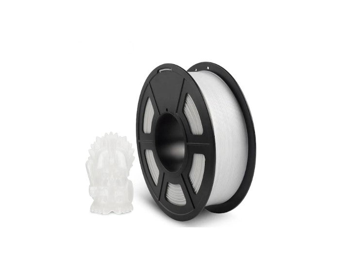 1.75mm 3D Printer Filament PETG - White 1KG - Office Catch