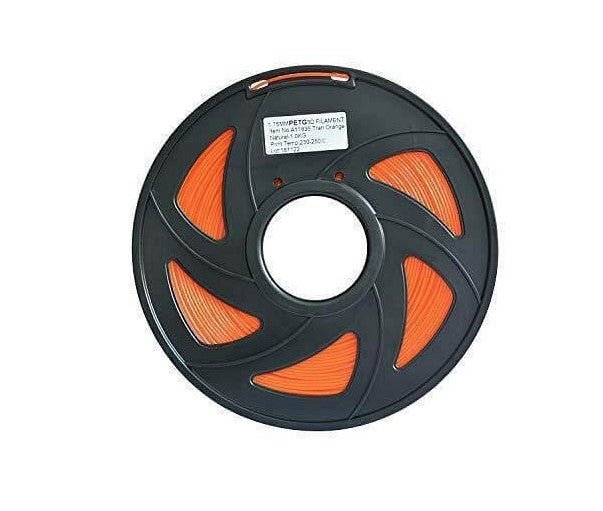 1.75mm 3D Printer Filament TPU - Orange 1KG - Office Catch