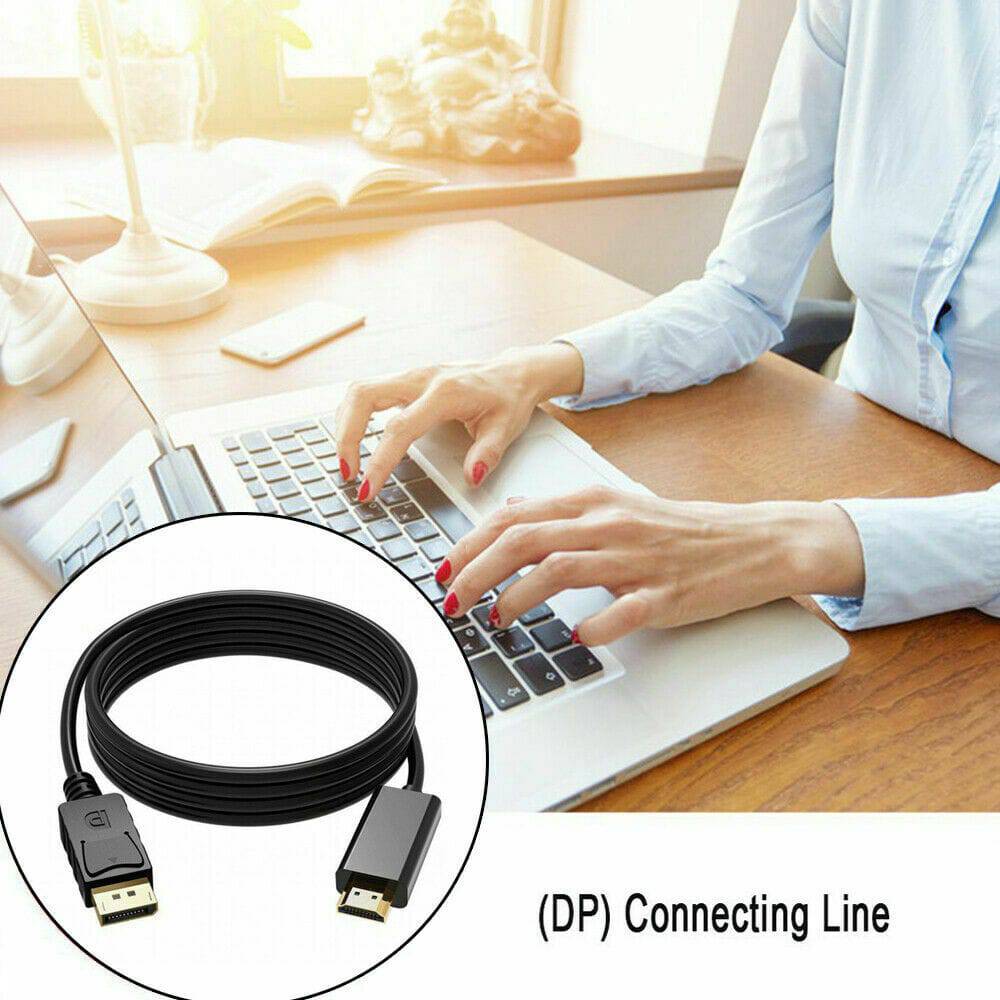 1.8m Display Port DP to HDMI Cable - Office Catch