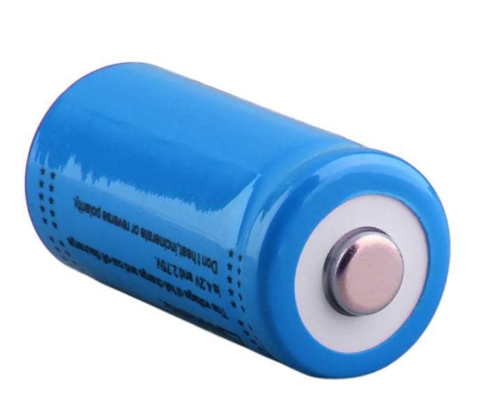 2 Batteriess CR123 CR123A battery rechargeable - Office Catch