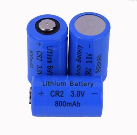 2 Pcs High quality 800mAh 3V CR2 lithium battery for GPS security system camera medical equipment - Office Catch