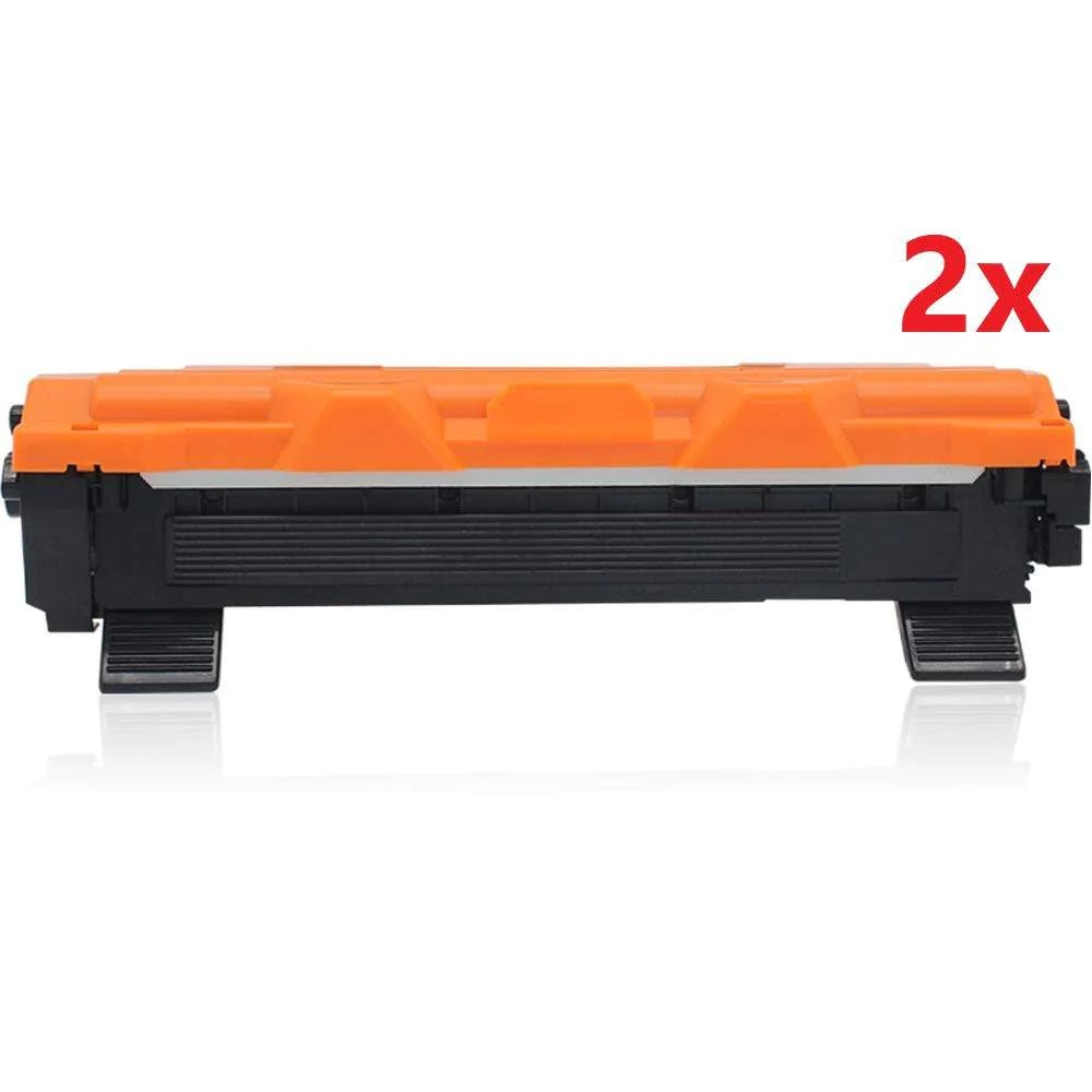 2 x Toner Cartridge TN1070 TN-1070 Compatible for Brother DCP1510 HL1110 HL1210W MFC1810 - Office Catch