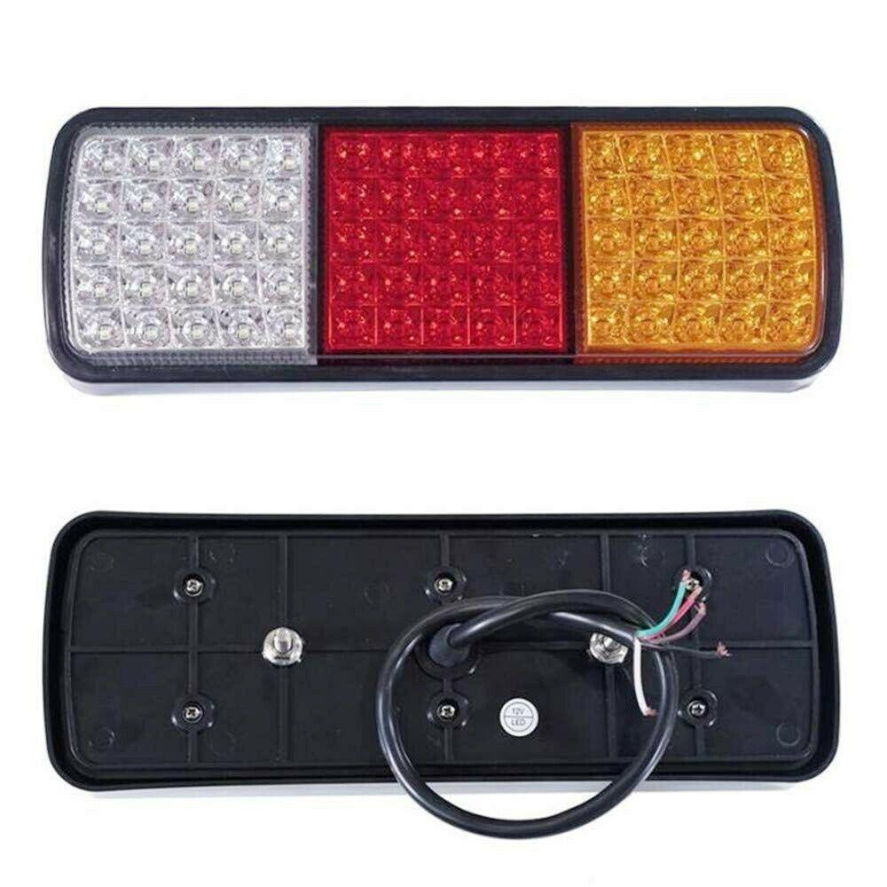 24V Tail Lights Stop Indicator Reverse 75 LED For Truck Trailer [2 Pack ] - Office Catch