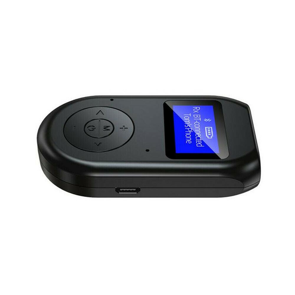 3 in 1 Bluetooth 5.0 Transmitter Receiver Wireless Audio 3.5mm Adapter with LCD - Office Catch