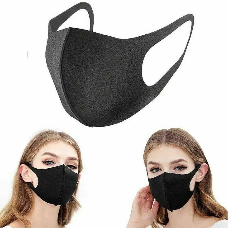 3x Unisex Face Mask Washable Mouth Masks Protective Reusable - Office Catch