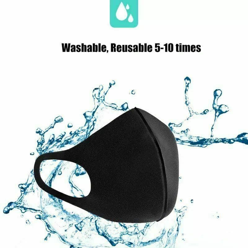 3x Unisex Face Mask Washable Mouth Masks Protective Reusable - Office Catch