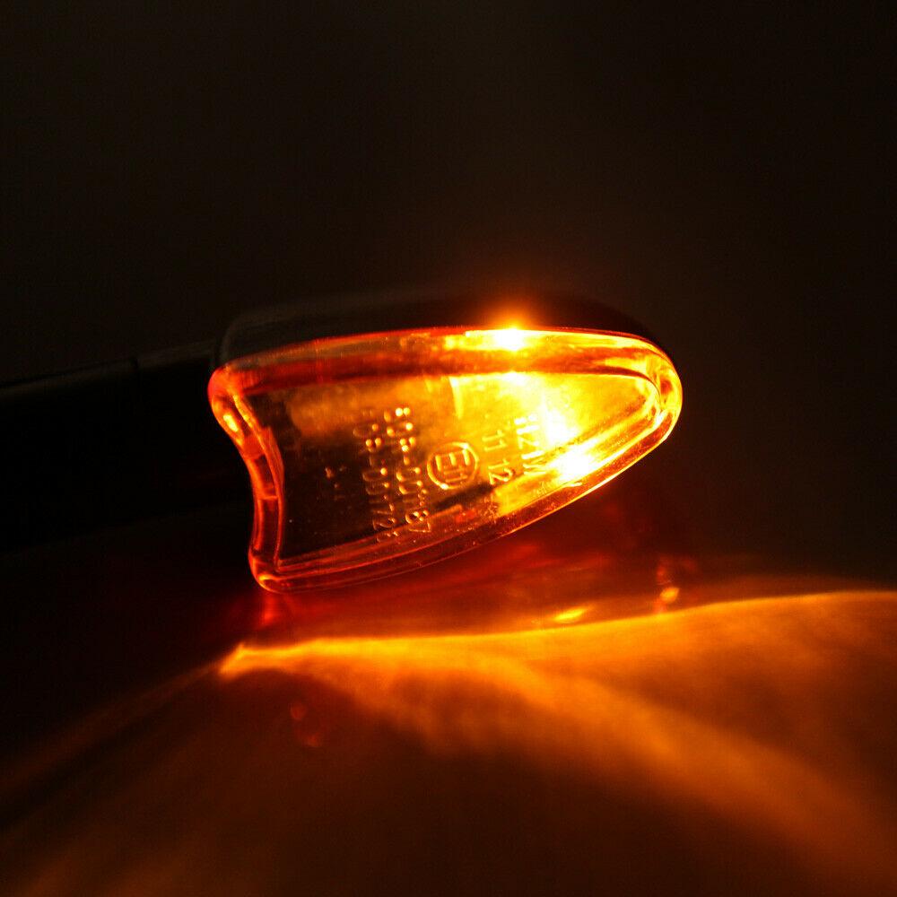 4 Pack 12v Motorcycle Bike Turn Signal Indicator Blinker Bulbs 12V Amber Front & Back - Office Catch