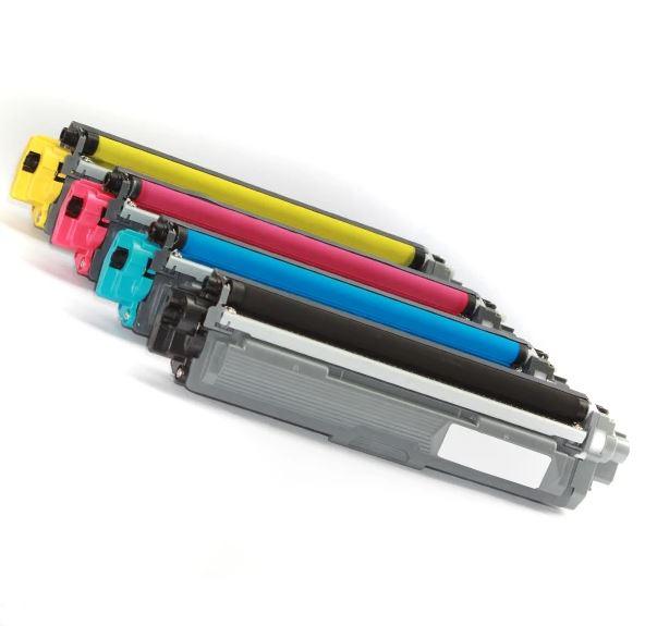 5-Pack Brother TN-251 / TN-255 Compatible Toner Combo [2BK,1C,1M,1Y] - Office Catch