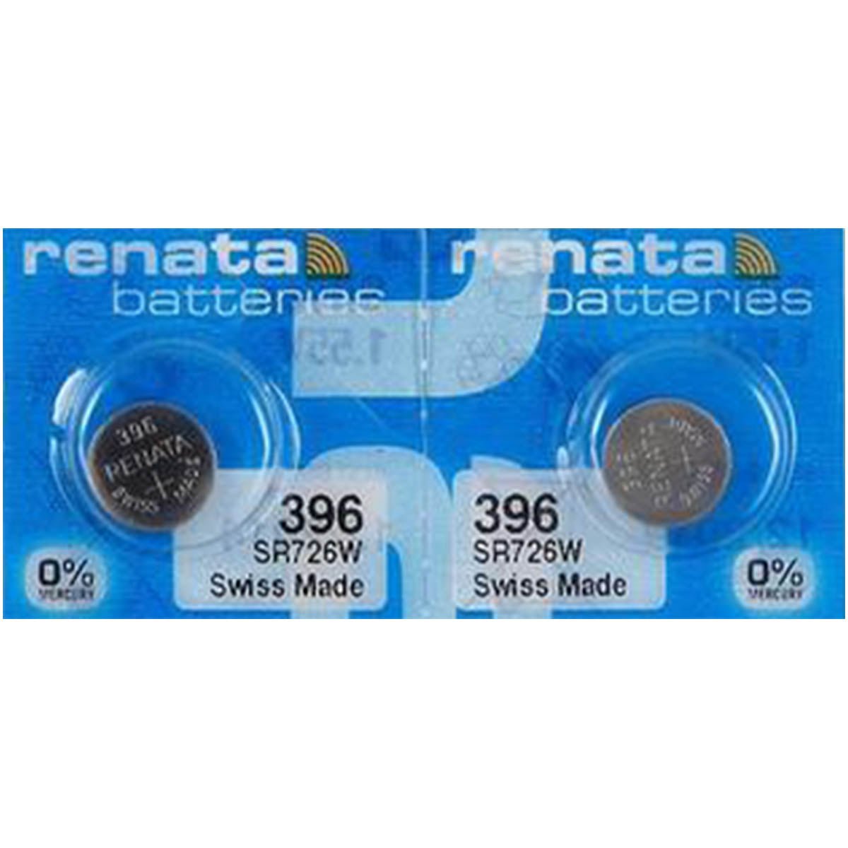 5 Pack Renata 396 Battery (SR726W) Silver Oxide 1.55V - Office Catch