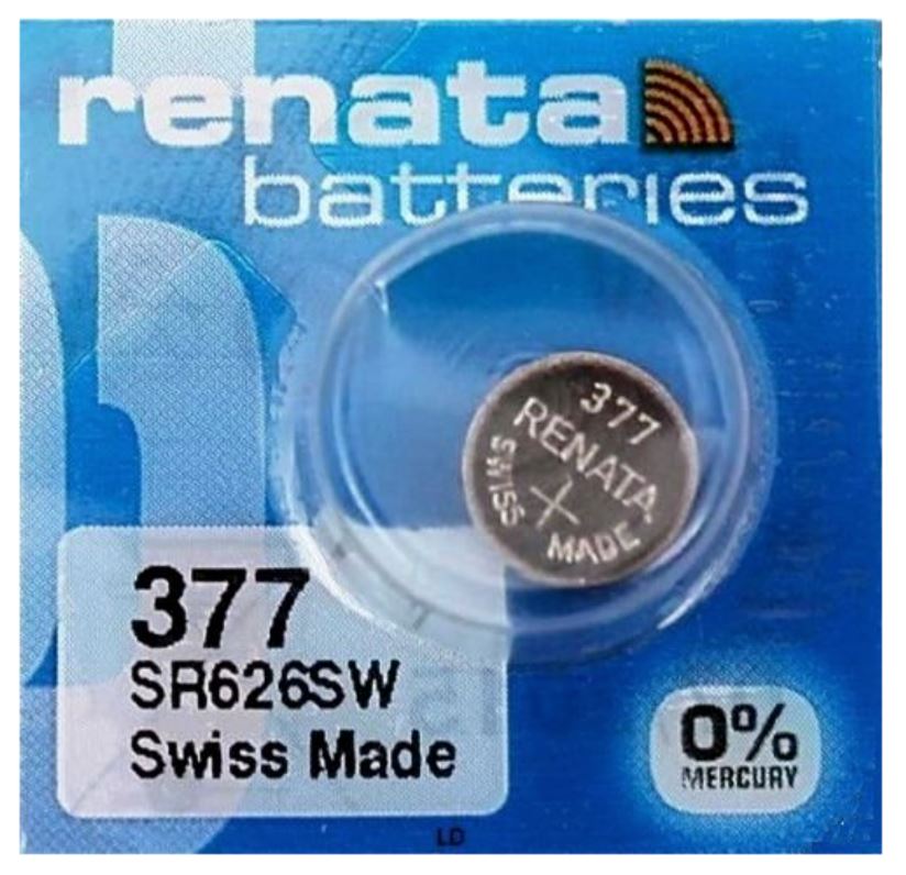 5 Pack SR626SW 377 SILVER OXIDE 1.55V WATCH BATTERY - Office Catch