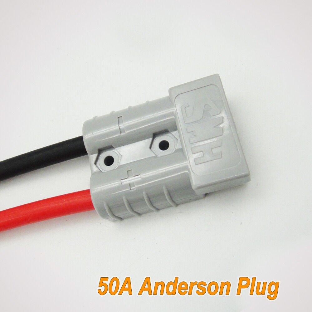 50 AMP Anderson Plus to MC-4 Solar Panel 30CM Cable Wiring Y Adapter Connector - Office Catch