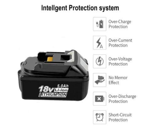 6.0Ah For Makita Battery 18V LITHIUM ION BL1830B BL1840B BL1850B BL1860B LXT - Office Catch