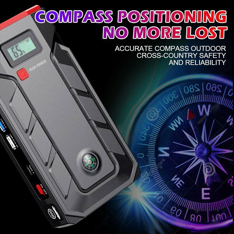 99900mAh Jump Starter Pack Power Bank Engine Start - Office Catch