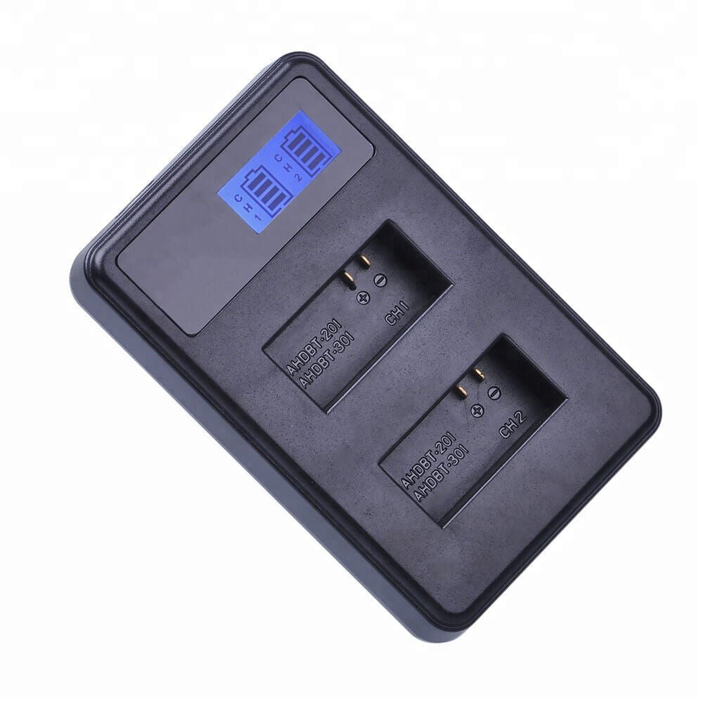 AHDBT-301 AHDBT-302 AHDBT-201 USB Dual Charger - Office Catch