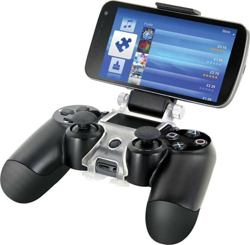 Android Mobile Phone iPhone Clip Clamp Holder for SONY PS4 Dualshock Controller - Office Catch