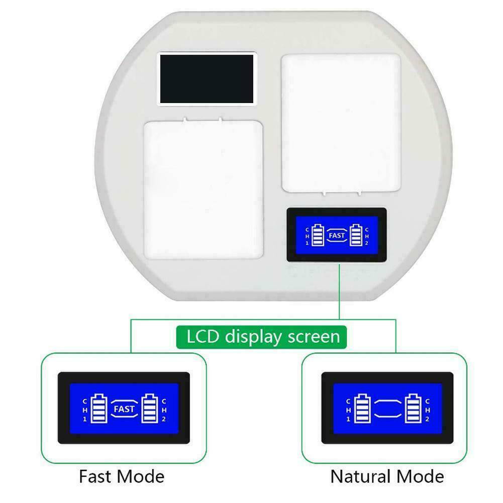 Arlo Pro 2 Dual Battery Charger with USB Cable & LCD - Office Catch